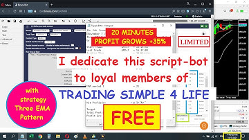 AUTO TRADING BINARY.COM - Special Script-bot [ Three EMA Pattern ] Dedicate for members TS4L only