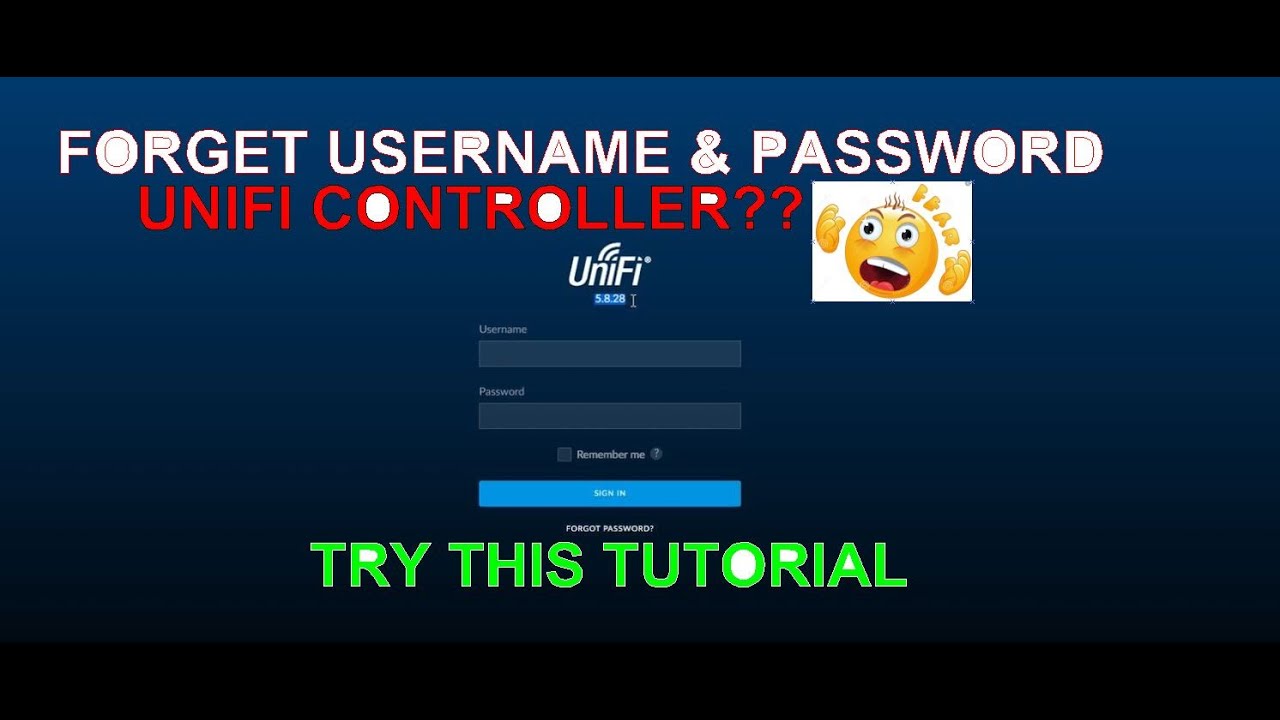 Lupa Username & Password Controller Unifi!?? Mudah... Coba ...