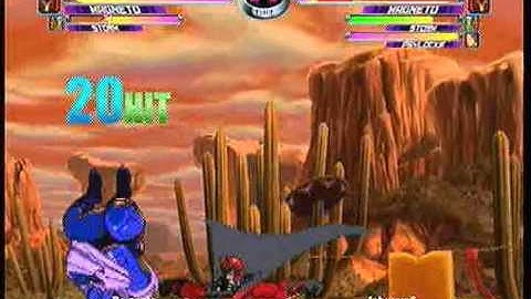 MvC2 Online (360): Brett (MSP) vs Reset (Storm/Mag/Psy) 5 .:7.16.10:.