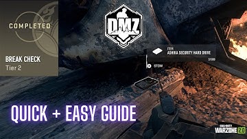 DMZ Break Check Observatory Car Crash Site + Waterways Dead Drop Location | White Lotus Tier 2 Guide