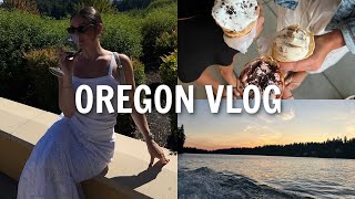 A WEEK IN OREGON: lake oswego, going to the winery + lots of food!