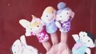 Finger Family song | Finger family Puppets song |  momomelon Nursery Rhymes & baby song