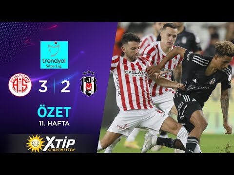 Bitexen Antalyaspor (3-2) Beşiktaş - Highlights/Özet | Trendyol Süper Lig - 2023/24