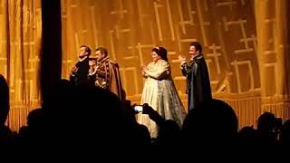 ERNANI curtain calls - Placido Domingo, Francesco Meli, Meade, Belosselskiy (Met - March 26, 2015)