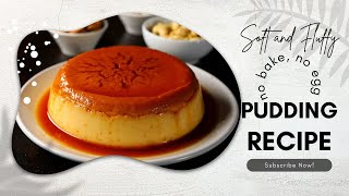 how to make No bake | No steam | eggless pudding