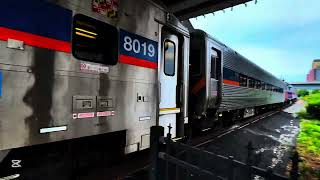 Train 877 with #10,72 along with cabcar 7745 and 8058