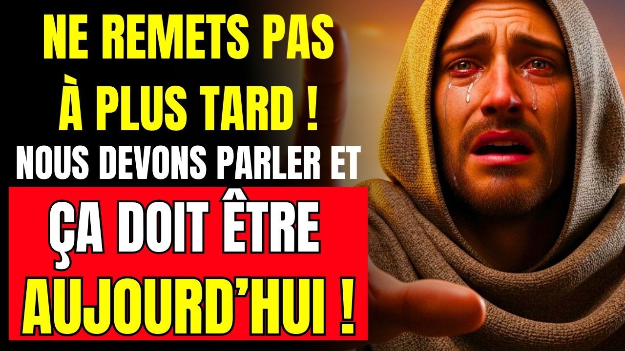 DERNIER APPEL DES CIEUX : SATAN VAINCRA SI TU NE M’ÉCOUTES PAS ! MESSAGE DE DIEU AUJOURD’HUI / MESSA