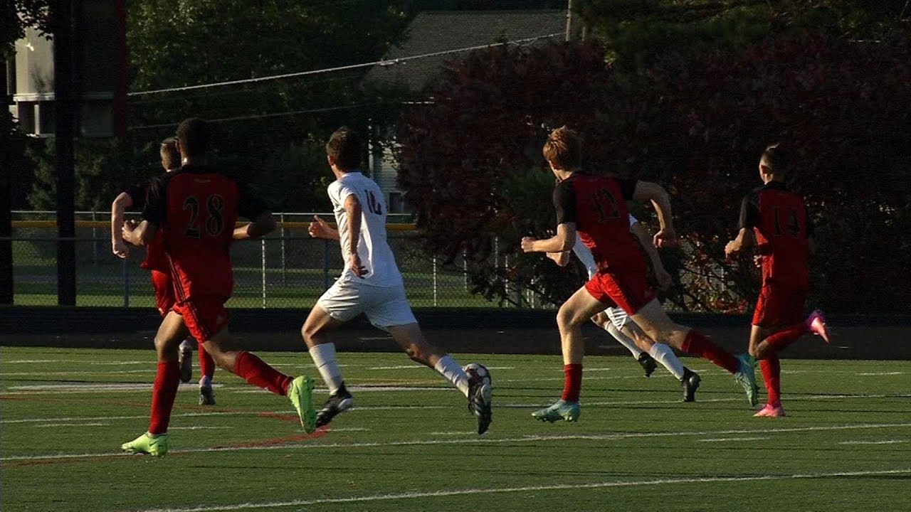 Maple Grove Boys Soccer Edges Centennial in Overtime - YouTube