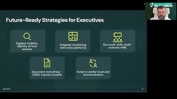 Webinar: From Risk to Readiness: How to Protect Lone Workers in a Crisis-Driven World