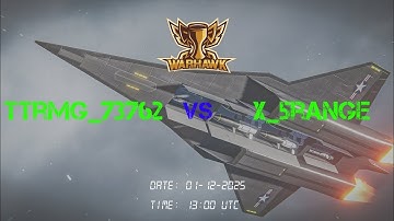 TTRMG_73762 vs X_5RANGE || WarHawk Official Tour S9 || 2nd Match