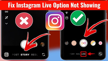 Instagram Live Option Not Showing Problem (New Update 2025) How to Fix Instagram Live Not Showing