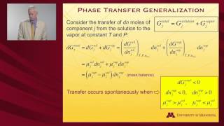 StatMolThermo 10.03 Multicomponent/Multiphase Equilibria Net Worth