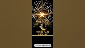 Chand Rat Mubarak Be Happy All Subscribemychannel 