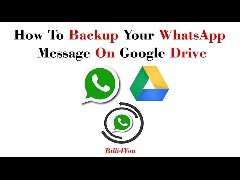 In this video you can learn how to backup your whatsapp message on google drive,if by chance lost mobile than don't have worry, for more deta...