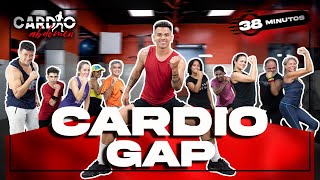 Rutina de GLUTEOS, ABDOMEN y PIERNAS | CARDIO GAP | 38 Minutos