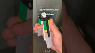 Lego butterfly knife! #lego