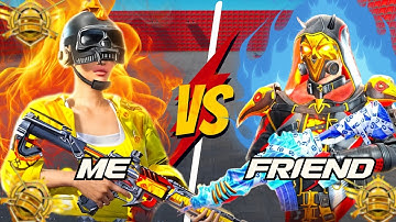 Intense 1v1 Gun Game Fight with My Friend in BGMI WOW Mode 🔥