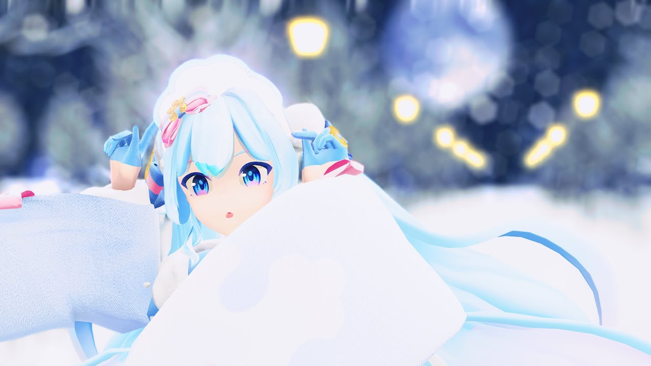 【MMD】snow fairy story【ぴるら式雪ミク】