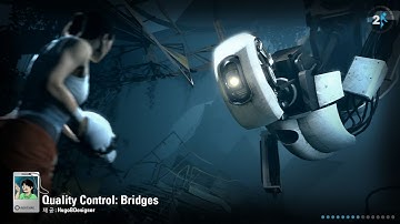 [Portal 2 Workshop] 포탈2 창작마당 - Quality Control: Bridges