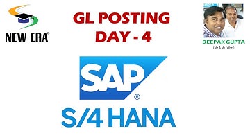 SAP S4HANA FICO Day 4 (GL Posting & Reporting) by Deepak Gupta