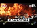 LIVE | Day 13 Of Israel Hamas War | Israel Evacuates Border Town Near Lebanon | Gaza Church Strike