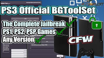 How to Jailbreak PS3 with original BGToolSet 4.90 and below | Complete + Tips and Fix