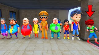 Little Singham Playing Hide And Seek With Motu Patlu And Kicko In Gta 5 screenshot 4