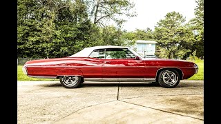 1969 Pontiac  Bonneville  Convertible Walk-around Video
