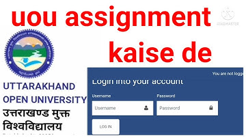 uou online assignment kaise de phone se || uou assignment 2021-22 || uou ba assignment 2021-22