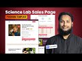 Premium Funnelish Template | Pocket-Sized Science Lab for Young Explorers Sales Page Tutorial
