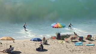 Pro Skimboarders Go For Big Summer Swell - Raw Footage by thisismov 463,710 views 3 years ago 12 minutes, 49 seconds