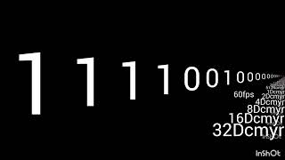Binary numbers extended 40 @NBS-s8o do 41