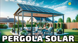 Pérgola Solar, cómo tener sombra y energía eléctrica