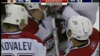 Celebrity Andrei Markov (MTL) vs. Dany Sabourin (PIT) Shootout October 27, 2007 Wealth