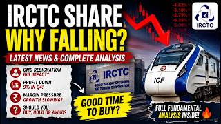 IRCTC Share Falling Why? Latest News, CMD Resignation Impact, Buy or Sell? Full Analysis 2026 🚂📉🔥