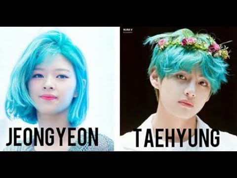 Jeongyeon Twice V Taehyung Bts Moment Youtube