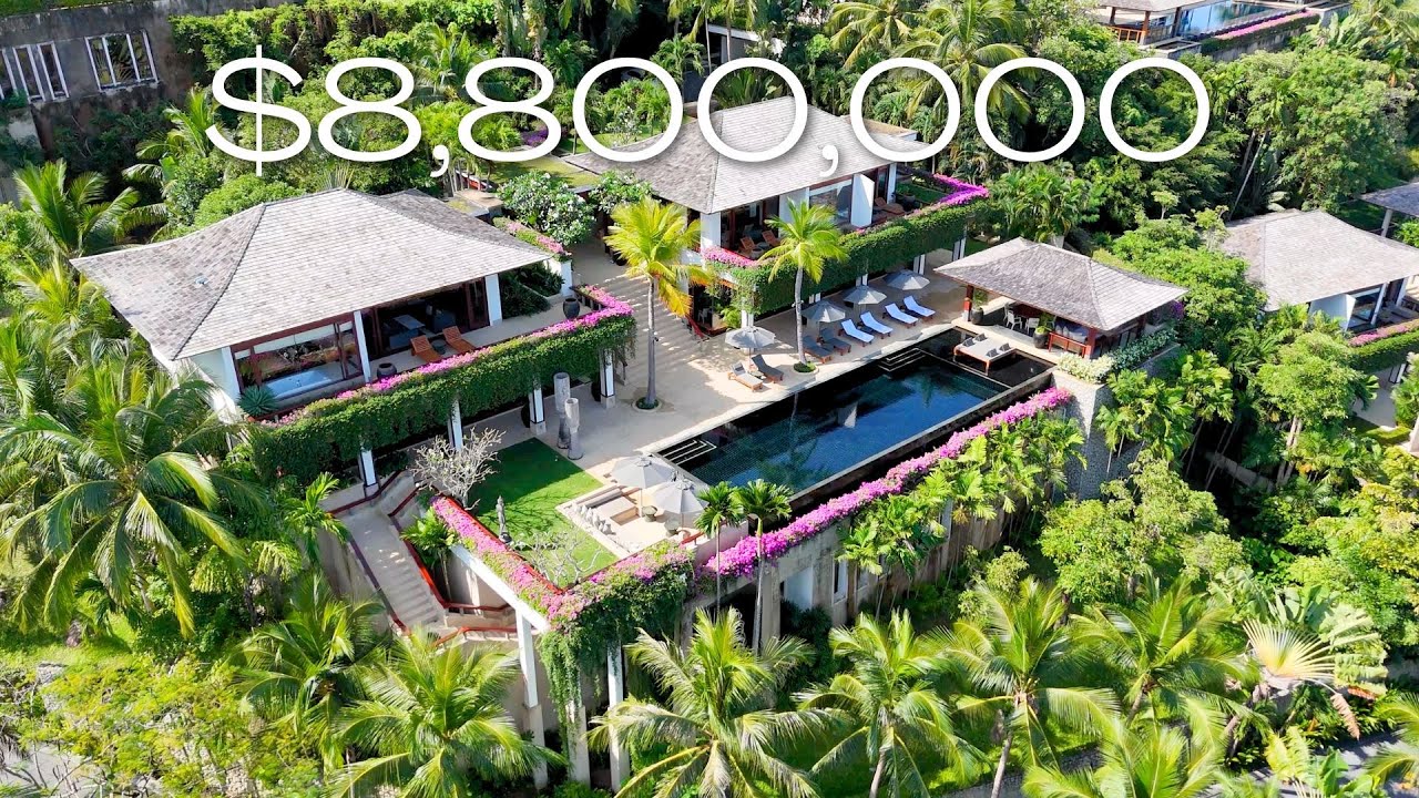 Посетите эту виллу с панорамным видом на море на Пхукете, Таиланд.