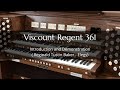 Viscount regent 361 organ demonstration reginald tustin baker elegy