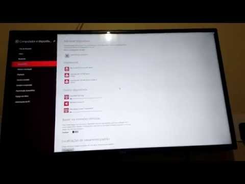 Como espelhar a tela no Windows 8.1 com WiDi (Wireless Display)