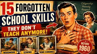 15 Forgotten School Skills Every American Child Learned Before 1960