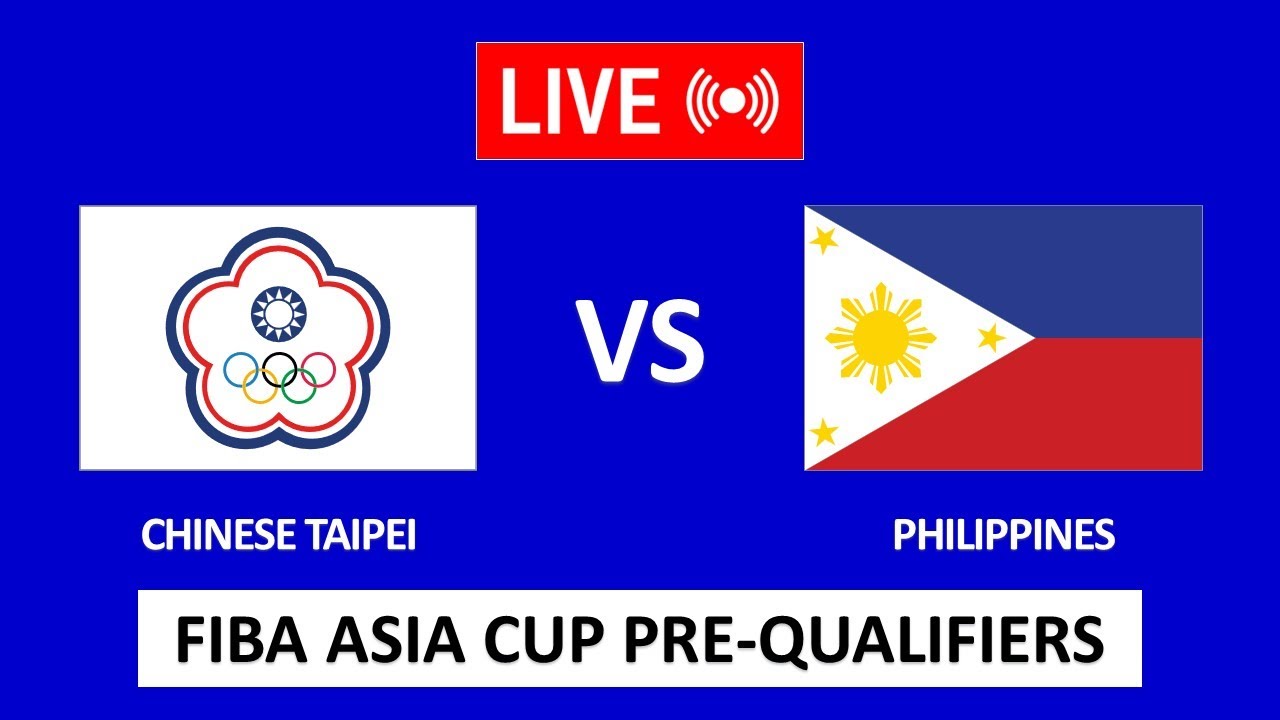 GILAS PILIPINAS vs CHINESE TAIPEI LIVE SCOREBOARD February 25, 2024