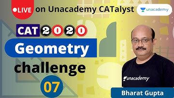 CAT 2021 CHALLENGE SERIES | Geometry challenge | Set 07 | With Bharat Gupta