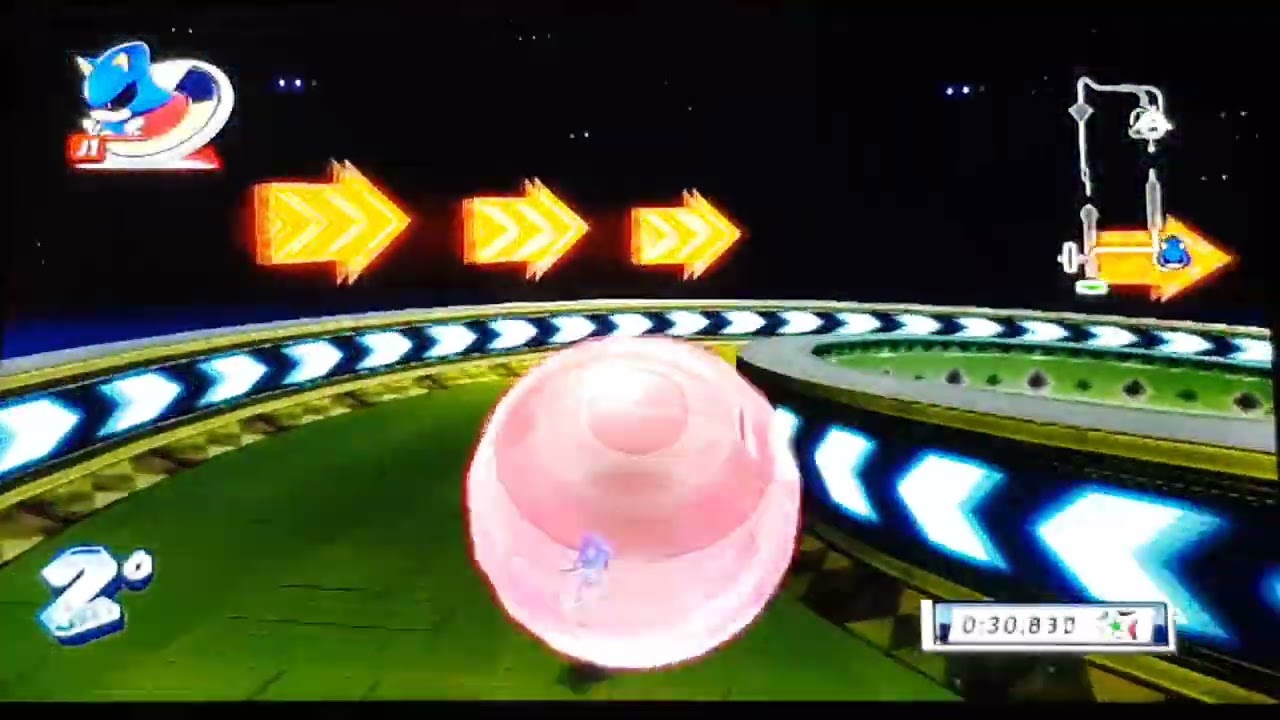 Mario & Sonic London 2012 Metal Sonic Loses to King Boo in Dream Sprint