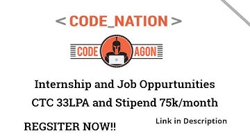 CodeAgon 2020 | CodeNation Hiring Challenge