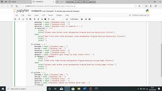 Struktur Kontrol pada Python
