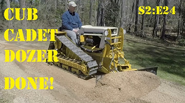 Cub Cadet Dozer, S2:E24, Time to Get to Work!