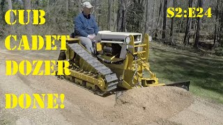 Cub Cadet Dozer, S2:E24, Time to Get to Work!