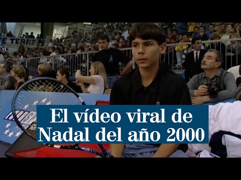 a que hora juega nadal - El vídeo viral de Rafa Nadal en el año 2000 tras ganar Les Petits As - Le Mondial Lacoste