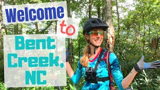 Touring Bent Creek near Asheville, NC | Sprocket Girl Womens Mountain Biking