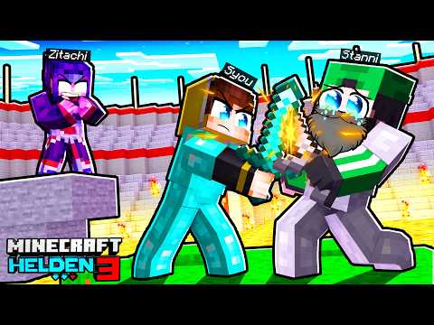 ENDLICH der 1v1 KAMPF gegen Standart Skill in Minecraft HELDEN 3!⚔️